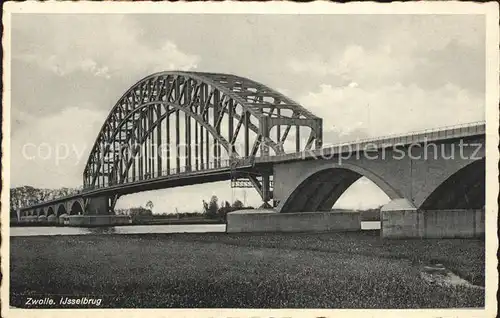 Zwolle Overijssel IJsselbrug Kat. Zwolle