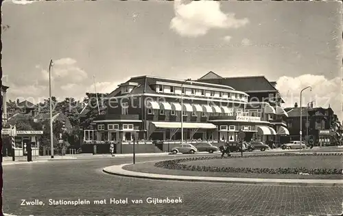 Zwolle Overijssel Stationsplein Hotel Gijtenbeek Kat. Zwolle