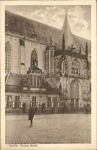 Zwolle Overijssel Markt Kat. Zwolle