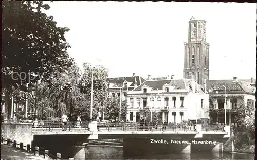 Zwolle Overijssel Havenbrug Kat. Zwolle
