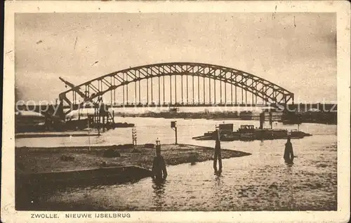 Zwolle Overijssel Ijselbrug Kat. Zwolle