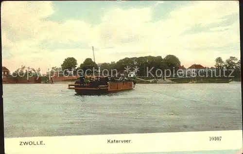 Zwolle Overijssel Katerdveer Faehre Kat. Zwolle