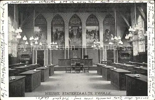 Zwolle Overijssel Statenzaal Kat. Zwolle