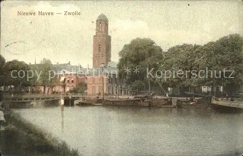Zwolle Overijssel Haven Kat. Zwolle