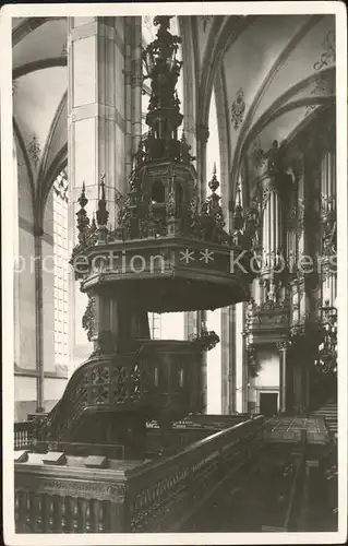 Zwolle Overijssel St. Michaelkerk Preekstoel  Kat. Zwolle