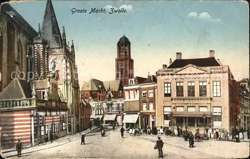 Zwolle Overijssel Groote Markt Kat. Zwolle