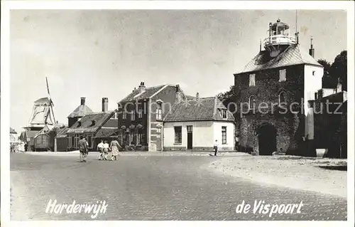 Harderwijk Vispoort Kat. Harderwijk