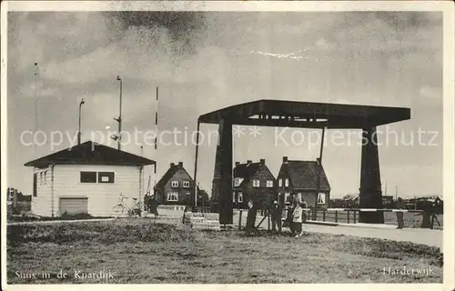 Harderwijk Sluis Knardijk Kat. Harderwijk