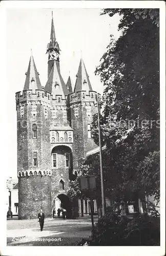 Zwolle Overijssel Sassenpoort Kat. Zwolle