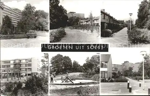 Soest Netherlands Siedlung Kinderspielplatz Kat. Soest