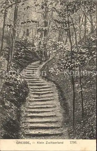 Rhenen Grebbe Klein Zwitserland Waldpartie Kat. Rhenen