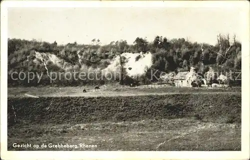 Rhenen Gezicht op de Grebbeberg Kat. Rhenen