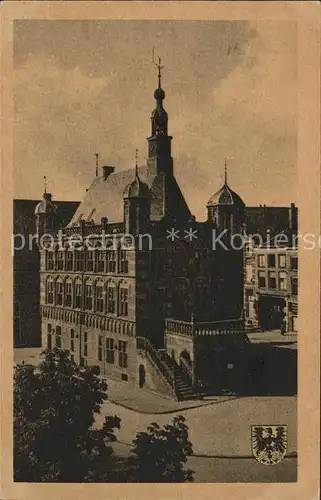 Deventer Waag Gebouw Wappen Kat. Deventer