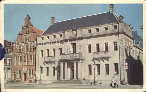 Deventer Stadhuis en Politiebureau Groote Kerkhof Kat. Deventer