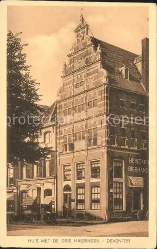 Deventer Huis met de drie Haeringen Kat. Deventer