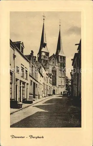 Deventer Bergkerk Kirche Kat. Deventer