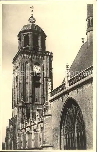 Deventer Sint Lebuinustoren Kerk Kirche Kat. Deventer