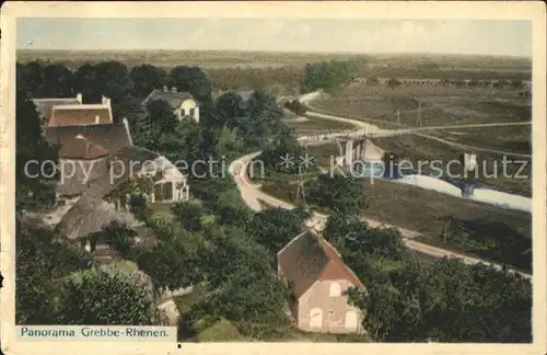 Rhenen Panorama Grebbe Kat. Rhenen