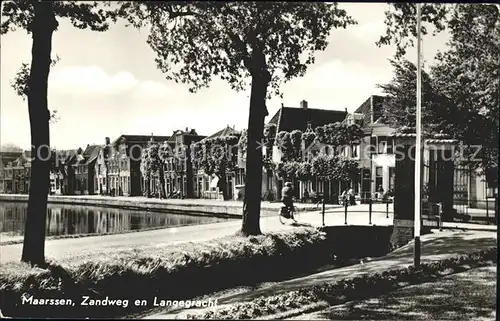 Maarssen Zandweg en Langegracht Kat. Maarssen