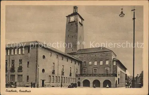 Enschede Raadhuis Rathaus Kat. Enschede