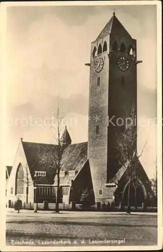 Enschede Lasonderkerk aan de Lasondersingel Kat. Enschede