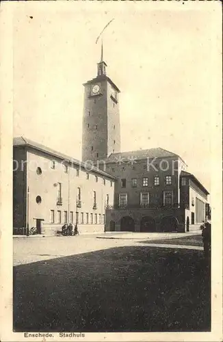 Enschede Stadhuis Kirche Kat. Enschede