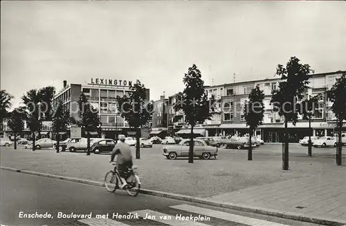 Enschede Boulevard met Hendrik Jan van Heekplein Kat. Enschede