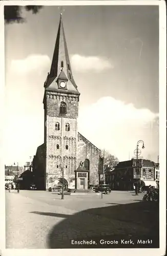 Enschede Groote Kerk Markt Kirche Kat. Enschede