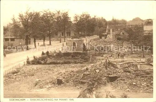 Doetinchem Terborgscheweg maart 1945 Kat. Doetinchem