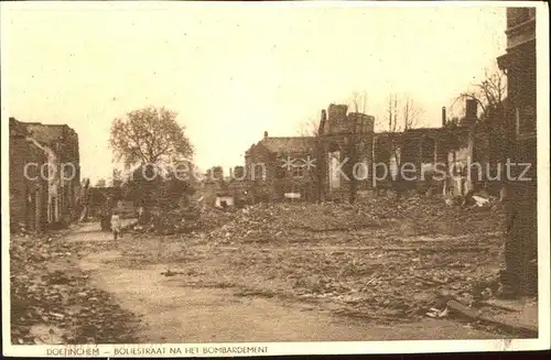 Doetinchem Boliestraat Bombardement Kat. Doetinchem