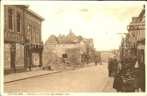 Doetinchem Hamburgerstraat na Maart 1945 Kat. Doetinchem