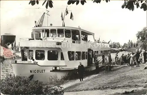 Doetinchem m.s. Nicolet Bootdiensten  Kat. Doetinchem