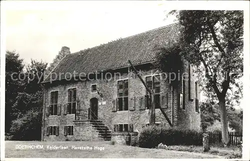 Doetinchem Kelderlaan Havezathe Hage Kat. Doetinchem