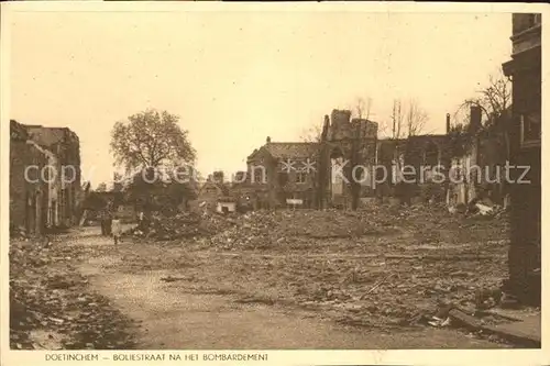 Doetinchem Boliestraat Bombardement Kat. Doetinchem