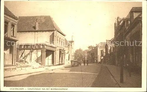 Doetinchem Gruitstraat Bombardement Kat. Doetinchem