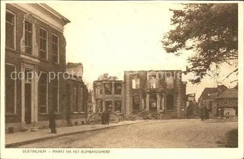 Doetinchem Markt Bombardement Kat. Doetinchem