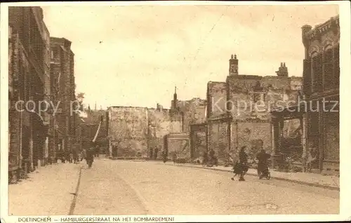 Doetinchem Hamburgerstraat Bombardement Kat. Doetinchem