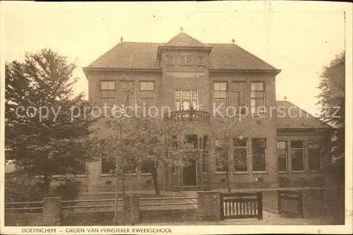 Doetinchem Prinsterer Kweekschool Kat. Doetinchem