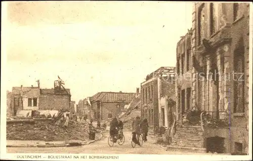 Doetinchem Boliestraat Bombardement Kat. Doetinchem