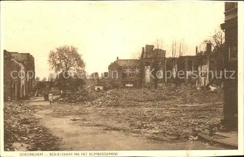 Doetinchem Boliestraat Bombardement Kat. Doetinchem