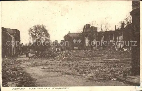 Doetinchem Boliestraat Bombardement Kat. Doetinchem