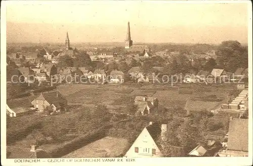 Doetinchem Vanaf Kerk Kat. Doetinchem