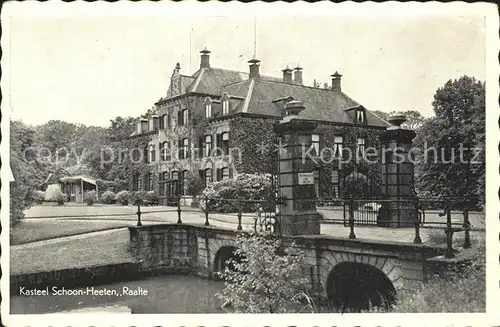 Raalte Kasteel Schoon Heeten Kat. Raalte