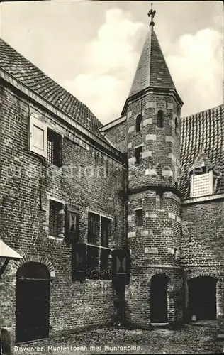 Deventer Muntentoren Muntenplas Kat. Deventer