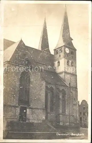 Deventer Bergkerk Kat. Deventer