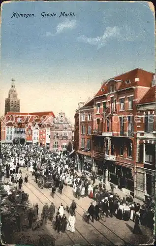 Nijmegen Markt  Kat. Nimwegen Nijmegen