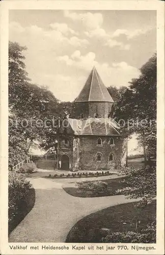 Nijmegen Valkof Heidensche Kapel  Kat. Nimwegen Nijmegen