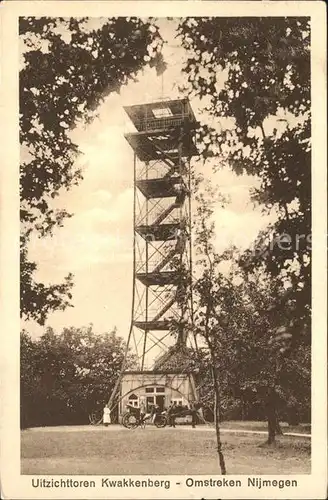 Nijmegen Uitzichttoren Kwakkenberg Omstreken Kat. Nimwegen Nijmegen