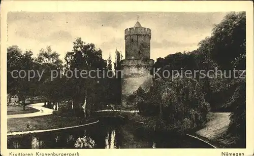 Nijmegen Kruittoren Kronenburgerpark Kat. Nimwegen Nijmegen