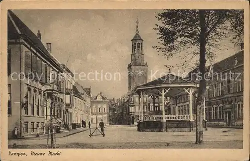 Kampen Niederlande Nieuwe Markt Pavillon Kirchturm / Kampen /